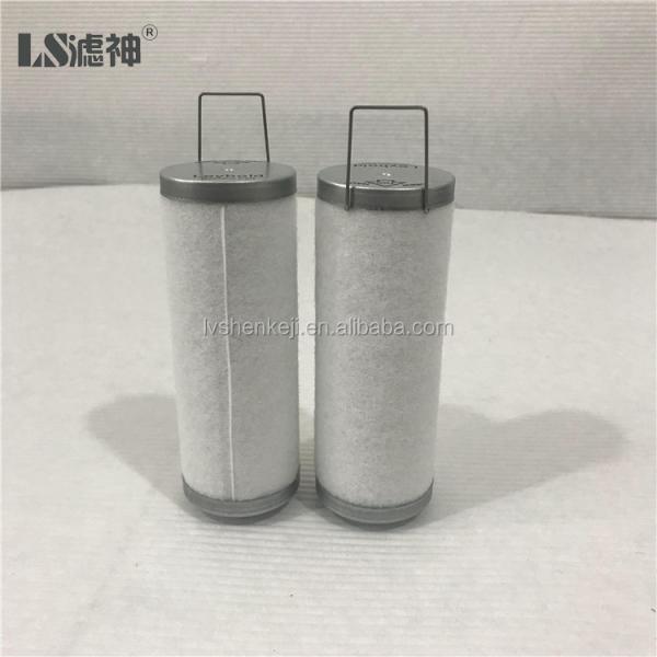 Remplacer le filtre d'échappement de la pompe à vide Leybold 71413280 séparateur de brume d'huile