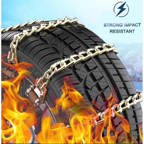 Durable New Style Universal Anti-Skid Snow Chains Exterior Accessories with Coarse Manganese Steel