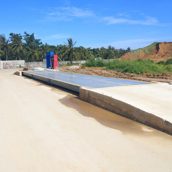 100 Ton Electronic Digital Weighing Scale , Steel Truck Weigh Scale