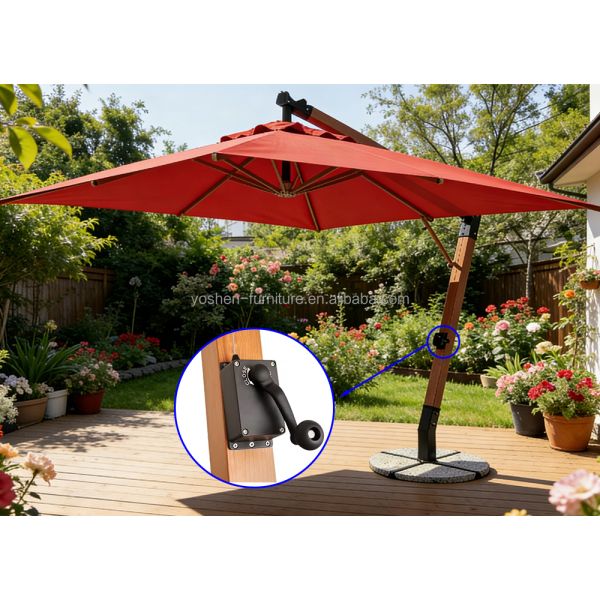 Easy to Install Patio Umbrella Crank Handle Replacements