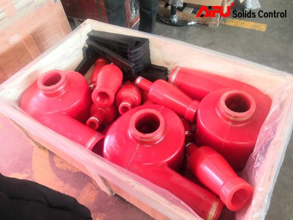 10 Inch Hydrocyclones Drilling Mud Cleaner Desilter Cones