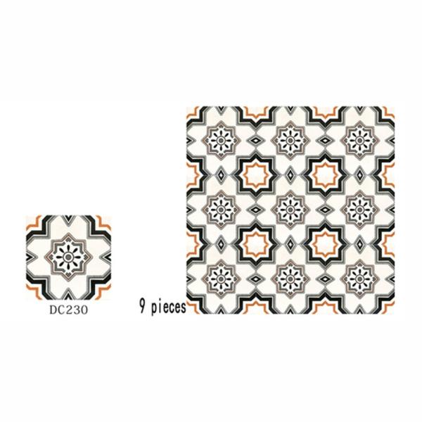 20x20cm Beige Brown Ceramic Rustic Tile for Indoor Floor