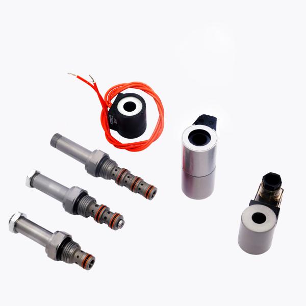 Hydraforce 4 Way 3 Position Double Coil Solenoid Valve Type Thread (Гидрафорс 4 направление 3 положение двойной катушки) Тип нитки соленоидного клапана