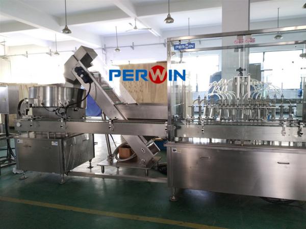 Automotic Mosquito Repellent Liquid Filling Machine For 40ml - 50ml Bottle