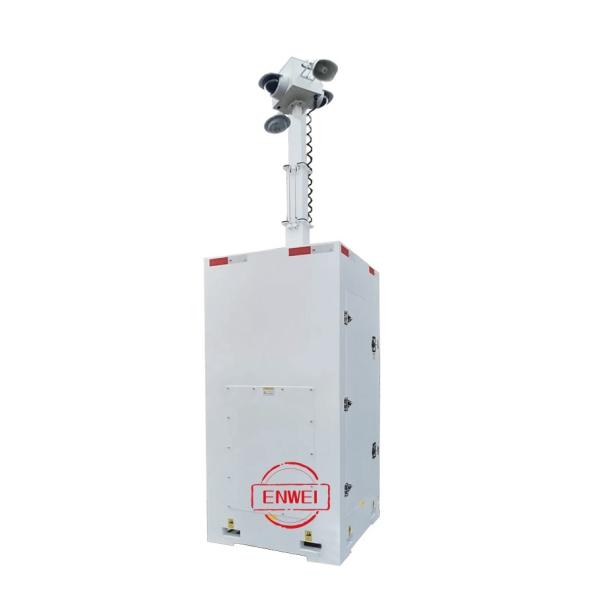 Rugged Waterproof Design Cube Surveillance Tower For Harsh Environments