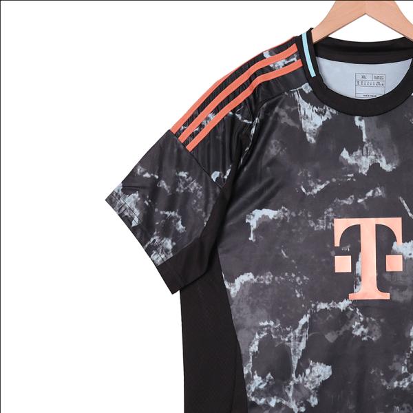 Bayern Munich Away Fan Jersey Retro Design Unisex Polyester