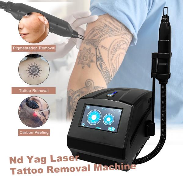 Qswitch Nd Yag Laser Machine For Eyebrow Pigmentation Tattoo Removal Skin Whitening Beauty Device