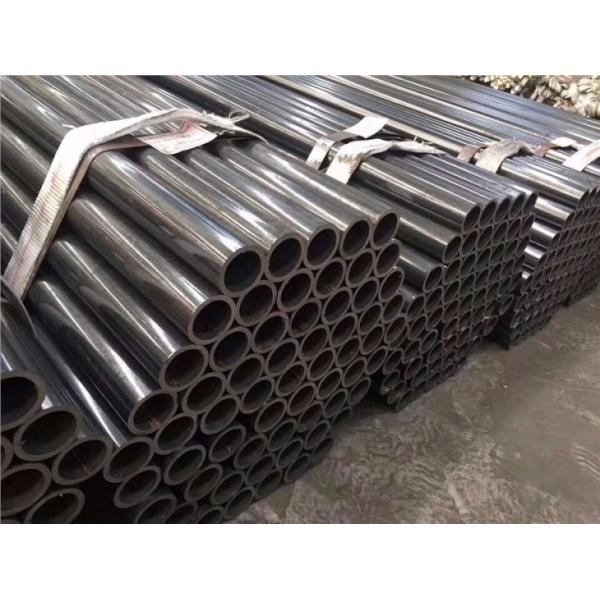 Rust Proof Black Welded Steel Pipe 0.25mm - 2.5mm Thickness Hollow Cross Section