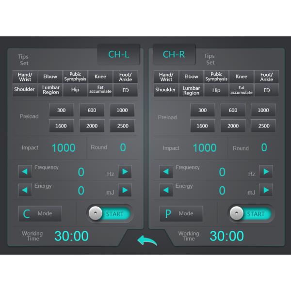 16Hz Physiotherapy Shock Machine Electromagnetic Therapy Equipment