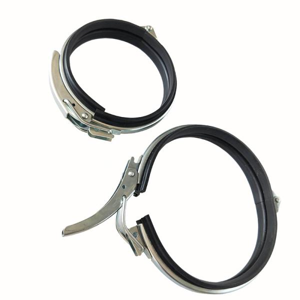 Размер струбцины 80-600mm воздуховода струбцины трубы EPDM гальванизированный набивкой