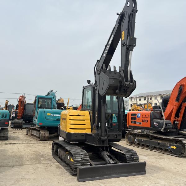 2024 Year Used Volvo 60 Excavators EC60C Original Second Hand Small Crawler 6ton