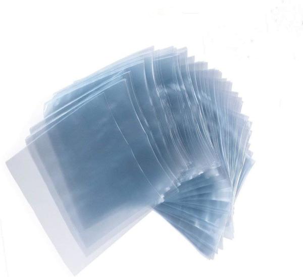 Shrink Wrap Bags, 4 x 4 inch, PVC Heat Shrink Wrap for Handmade Soaps Bath Bombs, Art Crafts and DIY Crafts