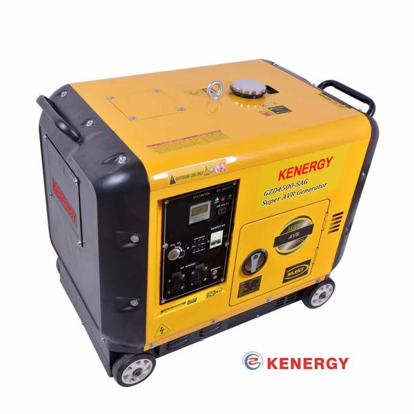230V Economic Diesel generator 4500W 50HZ 60HZ Variable frequency generator for computer air conditioner freezer