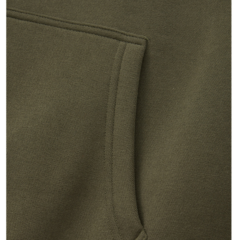 Men 345G Heavyweight Oversized Hoodie, Fleece Lined Drop-Shoulder Blank Pullover, Custom OEM ODM