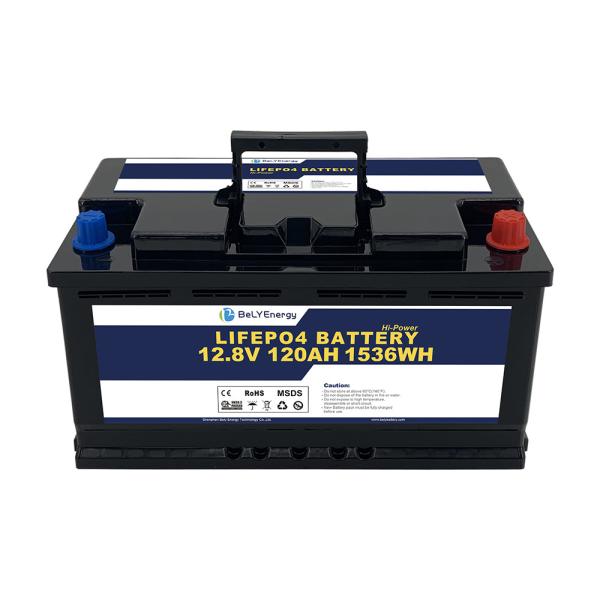bateria de lítio do caminhão de 12V 120Ah