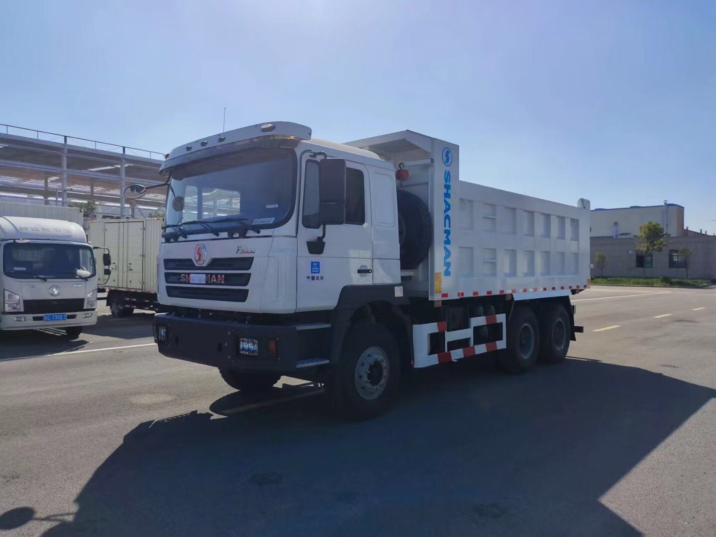 SHACMAN F3000 Дэмп-Трак 6x4 430 Евро II Типпер Белый 10 Шины Типпер с 5200