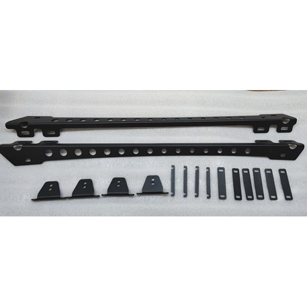 Portador de aço da carga do carro de grades de tejadilho de Hilux do preto ISO9001 para a bagagem