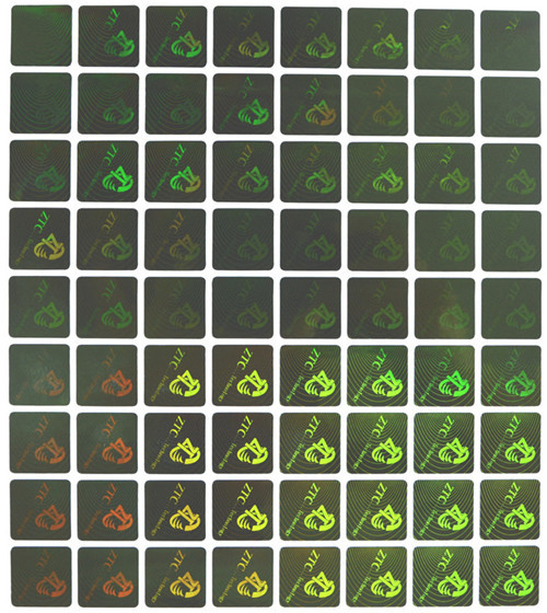 Первоначальные стикеры безопасностью Холограм/анти- подделывая стикер