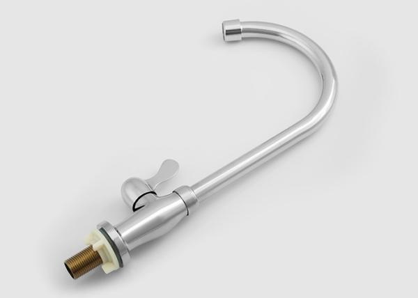 Tubos de lavatório de cozinha comercial com buraco único ajustam buraco de balcão de 40 mm a 48 mm