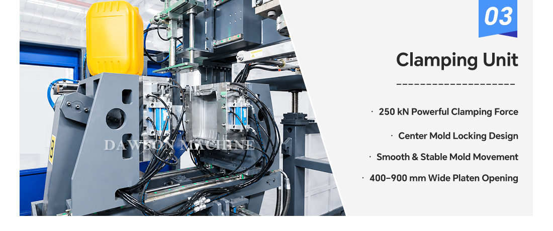 Automatic DSB100II-30L HDPE Plastic Container Blow Molding Machine 30L HDPE Jerry Can Blow Moulding Machine
