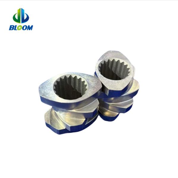 Custom Cobalt Alloy Screw Segments For Lithium Battery Slurry Production