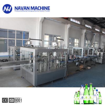 Auto 3000-5000BPH Glass Bottle Soda Carbonated Drink Filling Machine