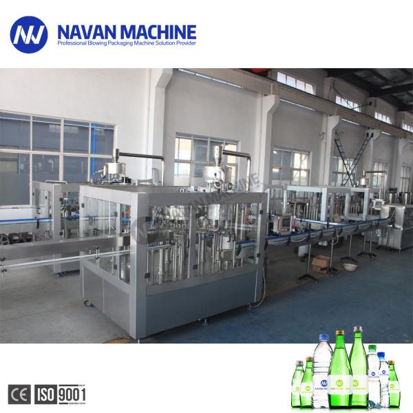 Auto 3000-5000BPH Glass Bottle Soda Carbonated Drink Filling Machine