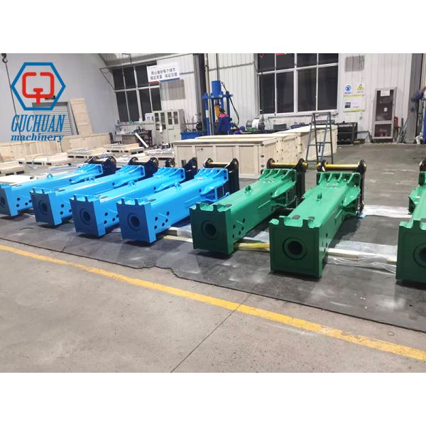 MSB MS700H Hydraulic Breaker | Box Type Soundproof Rock Breaker for 25-35 Ton Excavator