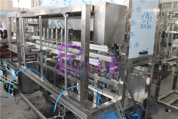 Engine Oil Plastic 5L Bottle Filler Machine Piston Type Stainless steel 304