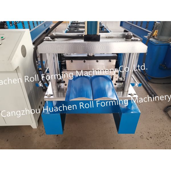 Single Layer Aluminium Panel Roof Tile Roll Forming Step Tiles Machine