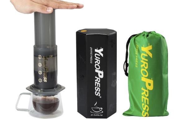 PP Cover Stainless Steel Coffee Filter Disc For 350ML Aeropress Coffee Maker