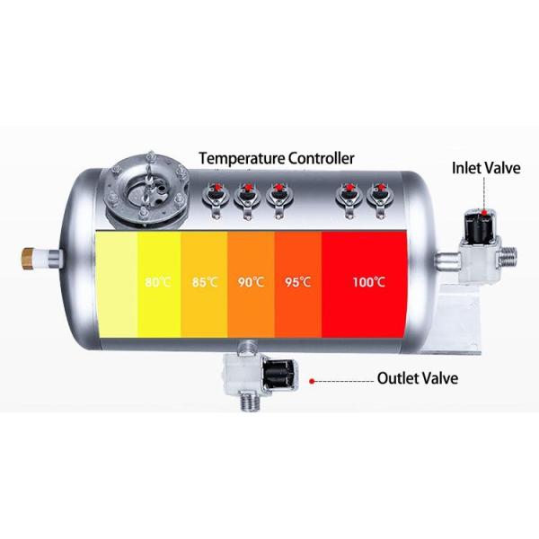 Сразу выпивая горячий теплый распределитель воды 5 галлонов для коммерчески общественного места