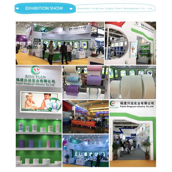 Взрослое сырье пеленки напечатало полностью Breathable фильм слоения