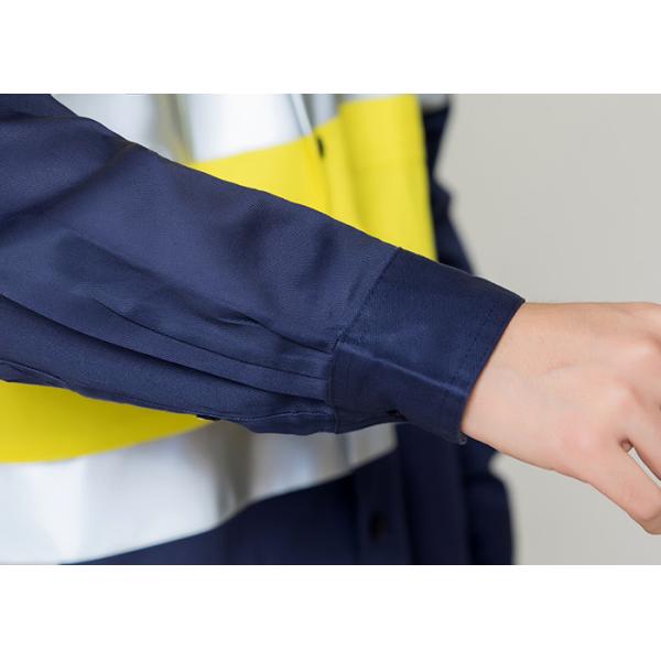 Double Stitching Safety Work Clothes High Visable Orange Jacket Bib Pants Suit