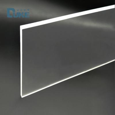 Uniform Light Transmittance Nano LGP Edge Lit Smooth Surface Clear Acrylic Light Guide Plate