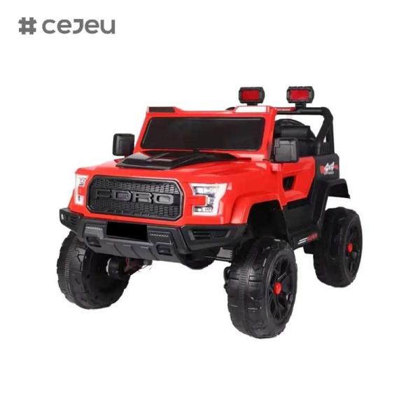 CJ-DLX-999 Unisex Four-Wheel Electric Ride-On Toy for Kids Rechargeable Remote Control Both Boys Girls MP3 Function
