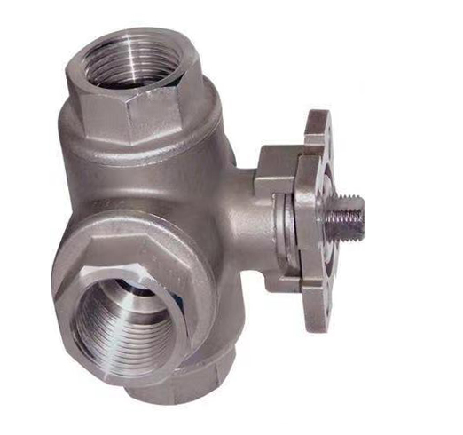 Нержавеющая сталь шаровой клапан нить шаровый клапан трехсторонний клапан