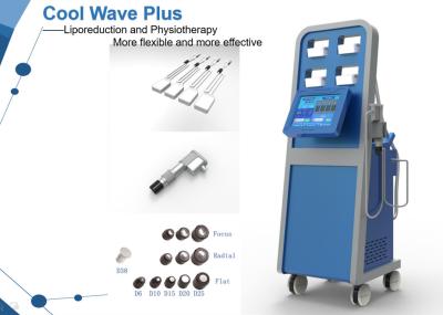Peso leve conveniente de congelação gordo da operação da máquina da terapia de Cryolipolysis ESWT