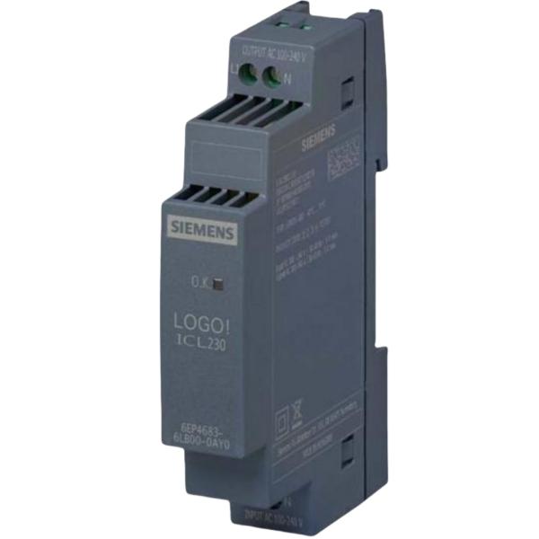 LÍMITE DE CURRENTE de entrada ICL230 Entrada: 100-240 V AC Saída: 100-240 V AC/5 A