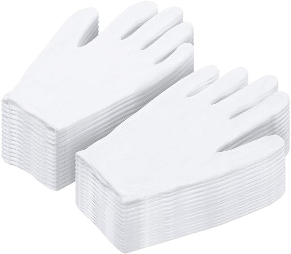 8.6'' XL Military White Parade Gloves Abrasion Resistant