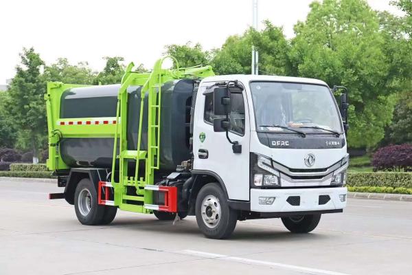 4x2 Hook Lifting Hydraulic System Arm Roll Auto Type Garbage Loading Truck Junk Truck Euro 3 4 5 6