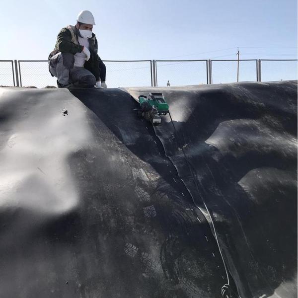 1mm HDPE Waterproofing Geomembrane Pond Liner for Agricultural Irrigation Dam Project