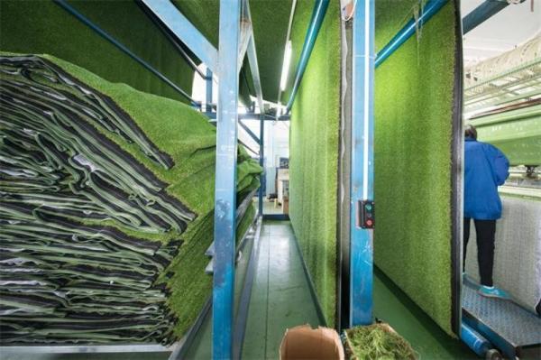 Crossfit Outdoor Synthetic Grass / Artificial Turf Rug Good Memory Performance