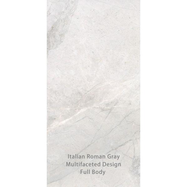 Modern Grey Marble Stone Look Floor Wall Tile