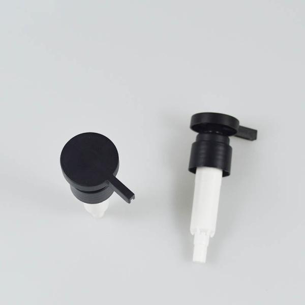Reciclar preto revestido 304 aço inoxidável Metal plástico shampoo loção bomba de sabão dispensador bomba