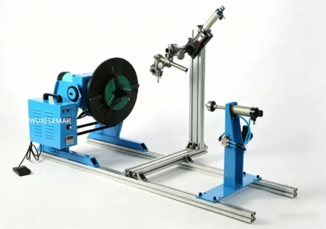 30kg Bench Rotary Welding Positioner for Pipe Flange & Tank Head Girth Welding
