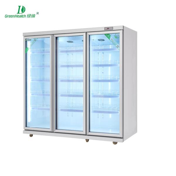 Охладитель напитка стеклянной двери коммерчески/замораживатель дисплея супермаркета