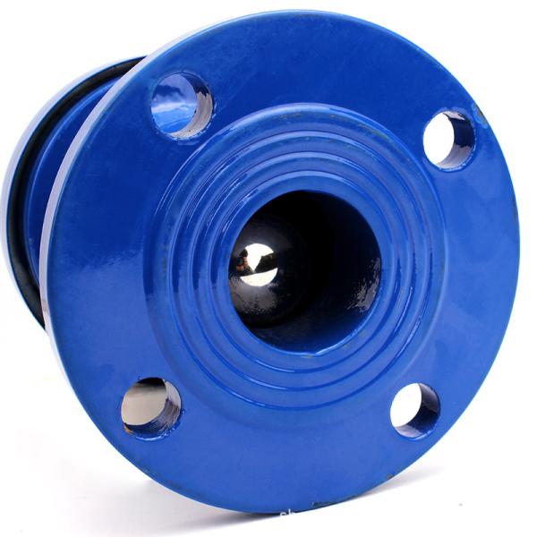 OEM DN110 Железные литые детали быстрого выпуска Литые железные клапаны для водопроводной трубы