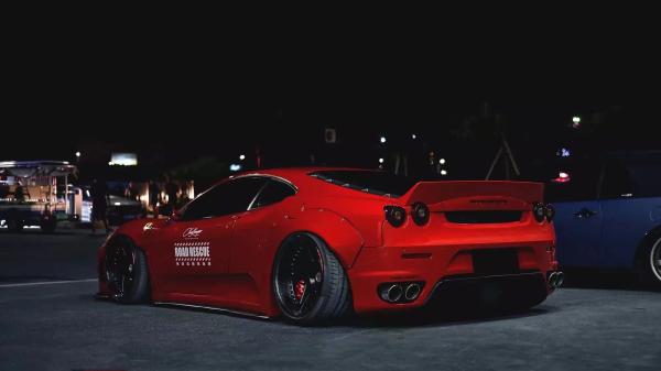 Nouveau produit pour la Ferrari F430 large body kit F430 mise à niveau à LB large body