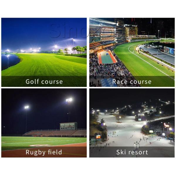 Высокая яркость Свети Стадионные огни 144000lm 960W Led Cricket Flood Light For Footabll Court
